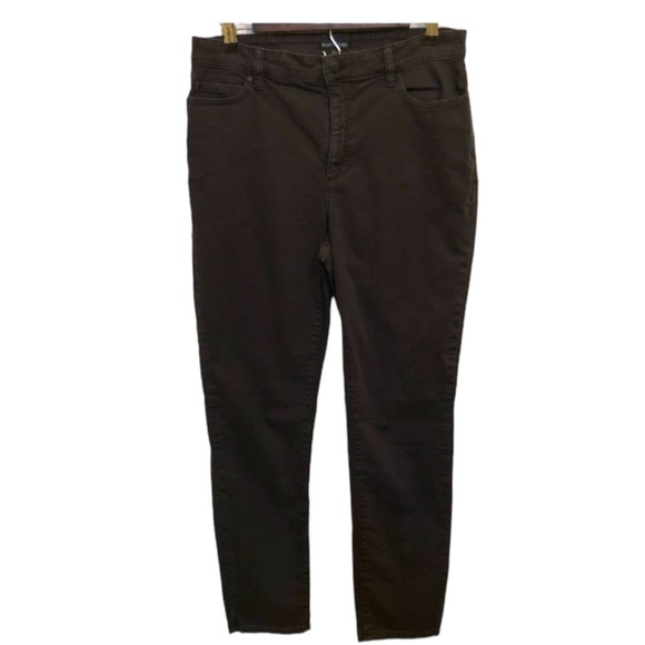 EILEEN FISHER Boyfriend Denim 5 Pocket Jeans in Gray Size 6 PETITE - Picture 2 of 8